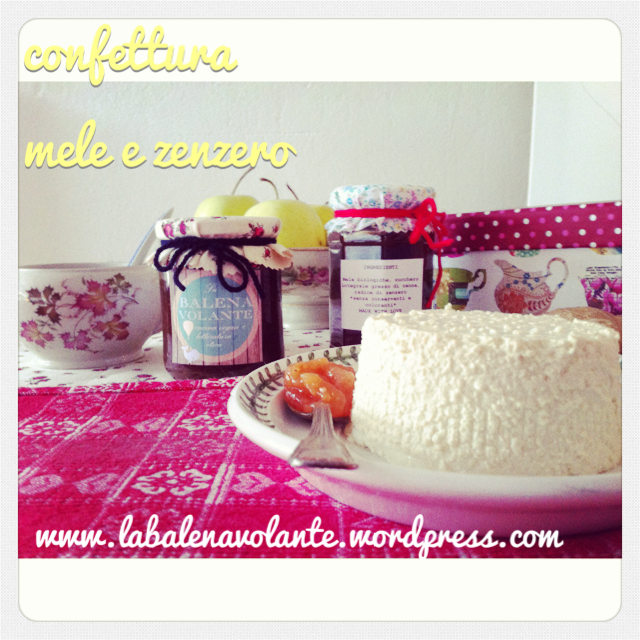 confettura e ricotta vegan